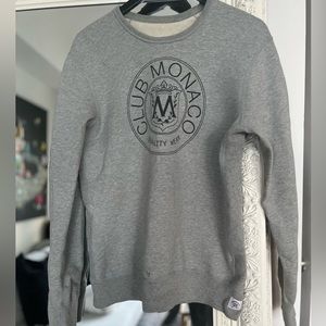 Gray Club Monaco/ Reigning Champ pullover- Small